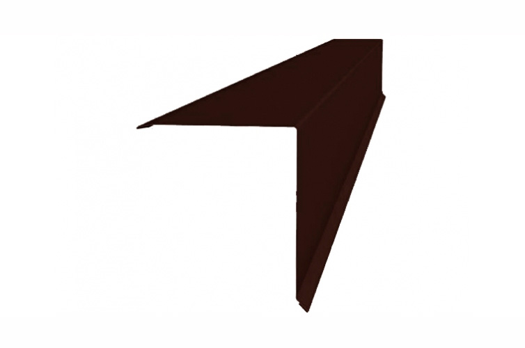 Конек односкатной кровли 160*160 GreenCoat Pural BT 0.5