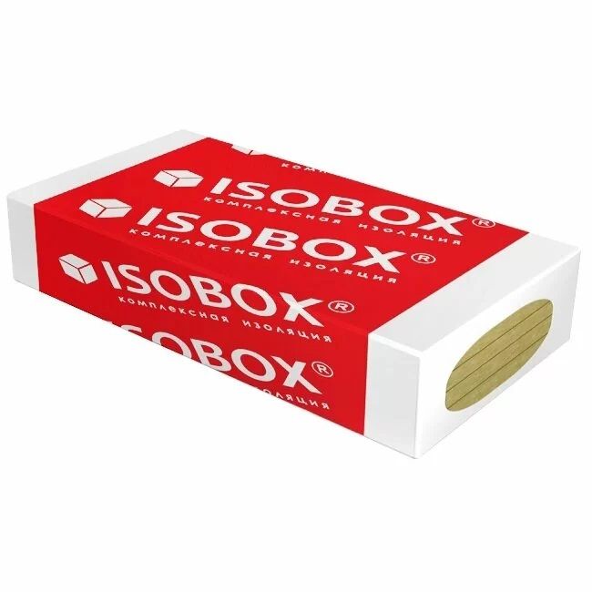 ИЗОБОКС ЭКСТРАЛАЙТ 50 % компрессия (8 плит) 1000х600х100 мм