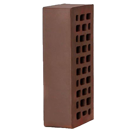 Вышневолоцкий кирпич с флеш обжигом Готика гладкий 1NF