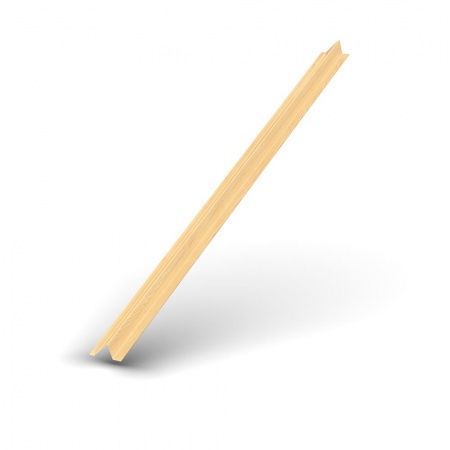 Планка снегозадержателя 95х65х2000 Ecosteel Matt./Т 0.5