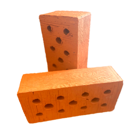 Кирпич керамический рядовой 1НФ Меакир с технологическими пустотами